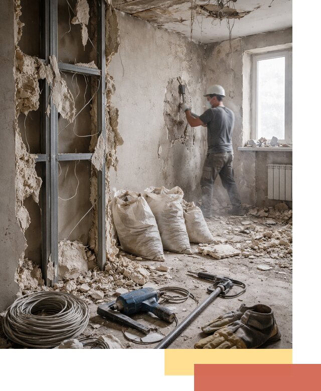 Профессиональный демонтаж зданий и конструкций в Реутове