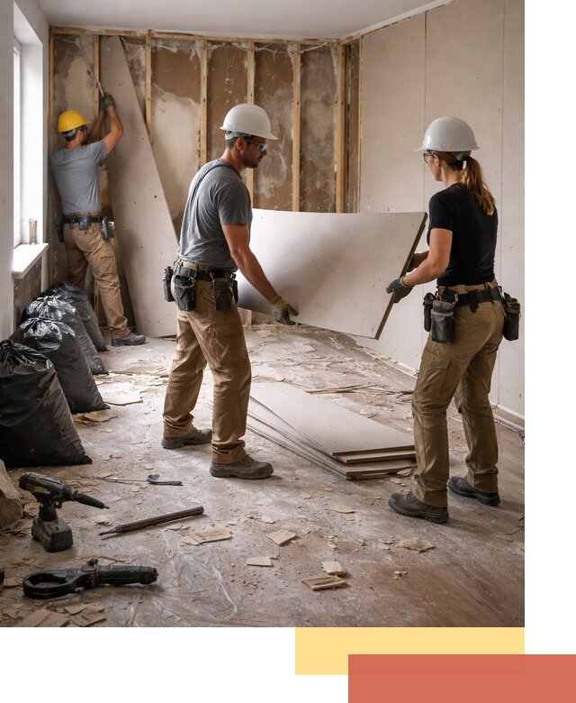 Демонтаж стеновых панелей в Реутове быстро и аккуратно