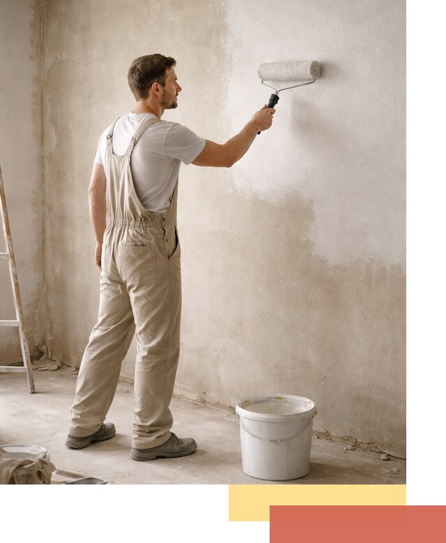 Грунтовка стен под отделку в Реутове профессиональным раствором