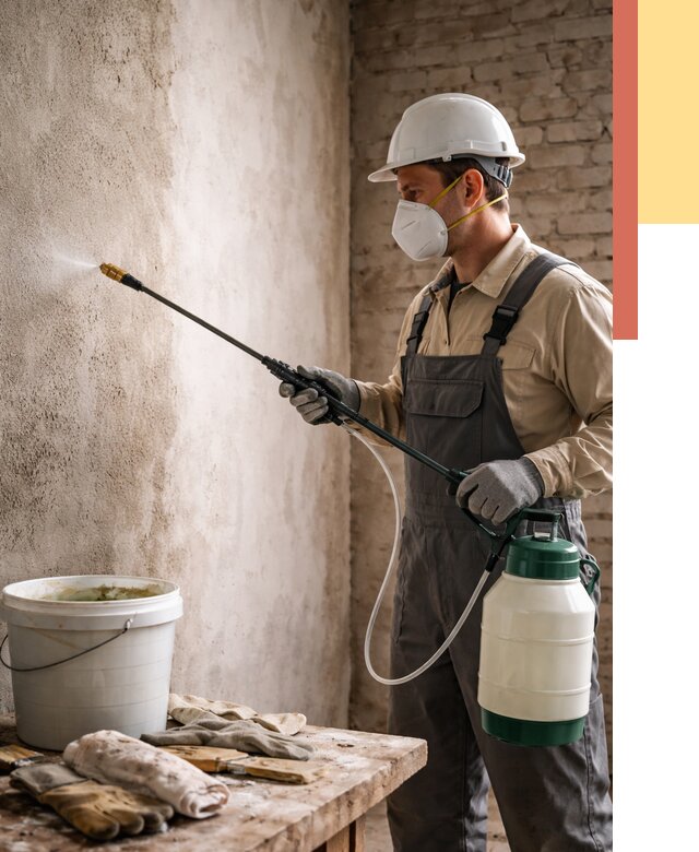 Антисептическая обработка стен в Реутове от 1249 руб. — быстро и недорого | ОТДЕЛОЧНИК-Ртв