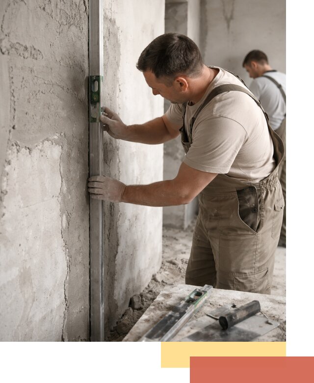 Установка штукатурных маяков в Реутове с гарантией качества