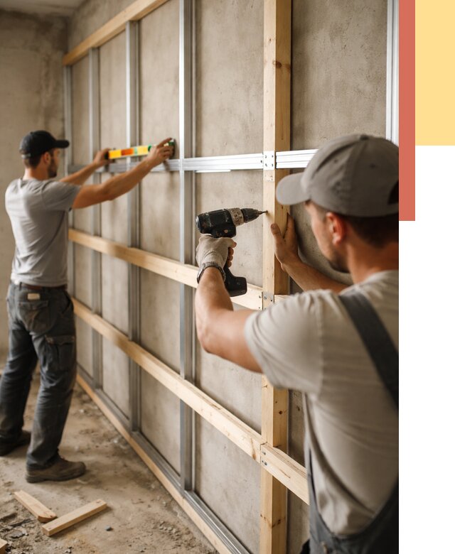 Устройство обрешетки под панели в Реутове от 2185 руб. — монтаж под ключ | ОТДЕЛОЧНИК-Ртв