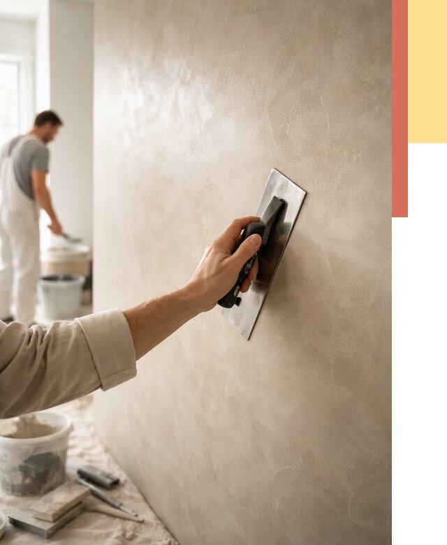 Венецианская штукатурка в Реутове от 3642 руб/м² — нанесение стен под ключ | ОТДЕЛОЧНИК-Ртв