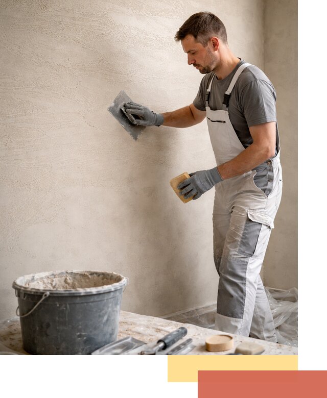 Декоративная штукатурка травертин в Реутове для стен и потолков