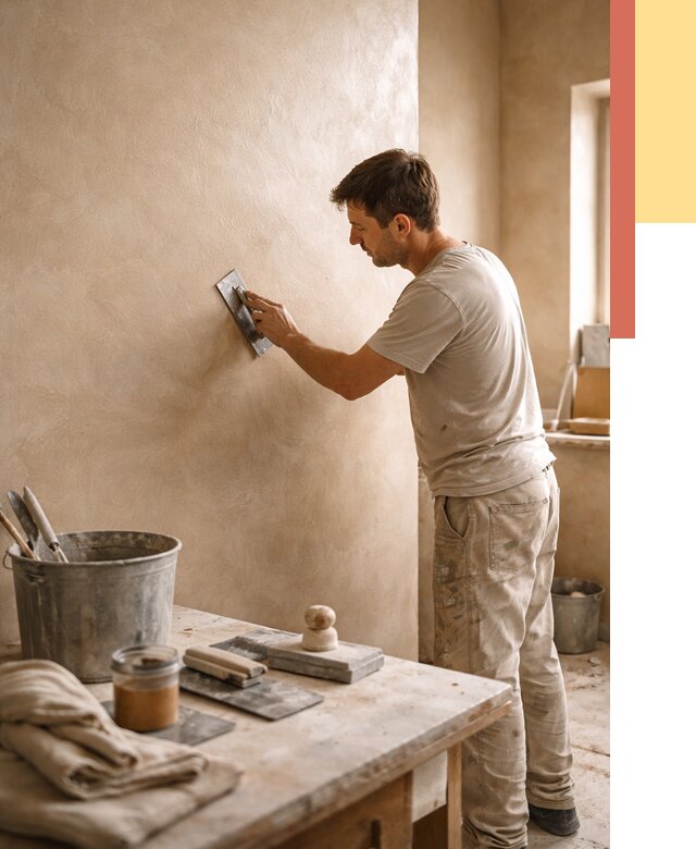 Марокканская штукатурка таделакт в Реутове под ключ от 4371 руб. | ОТДЕЛОЧНИК-Ртв