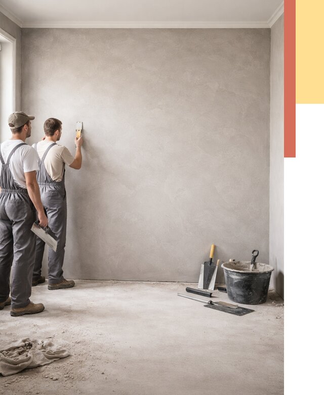 Микробетон на стены в Реутове от 1301 руб. — нанесение и отделка | ОТДЕЛОЧНИК-Ртв