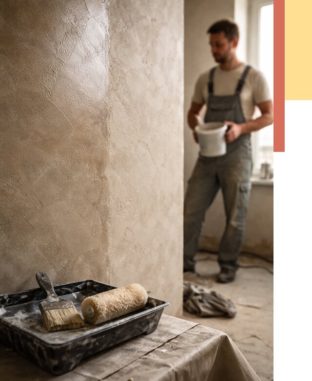 Нанесение воска на штукатурку в Реутове от 3642 руб. | Услуги ОТДЕЛОЧНИК-Ртв