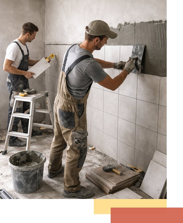 Укладка плитки на стены в Реутове профессионально и надежно