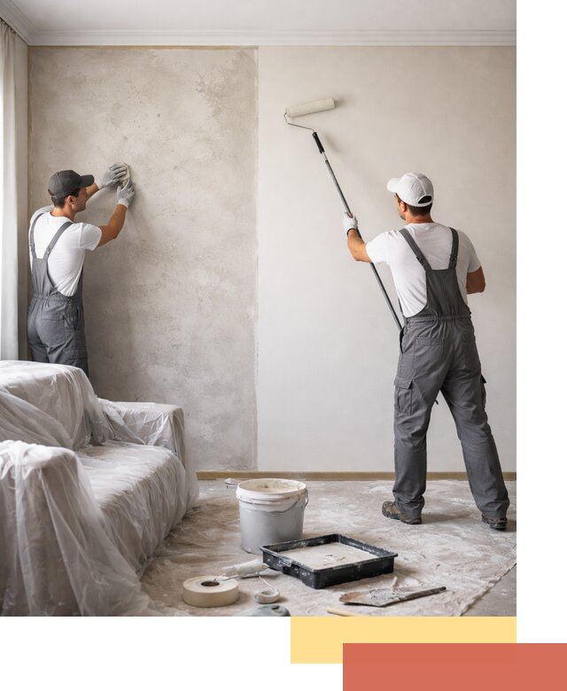 Покраска стен антивандальной краской в Реутове