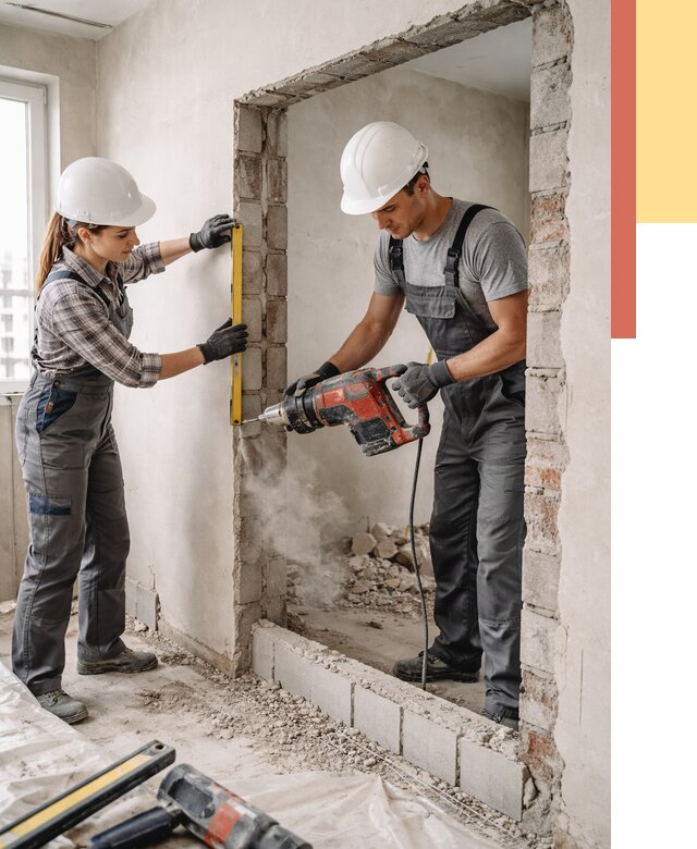 Создание проемов в стенах в Реутове от 6765 руб. — алмазная резка и расширение | ОТДЕЛОЧНИК-Ртв