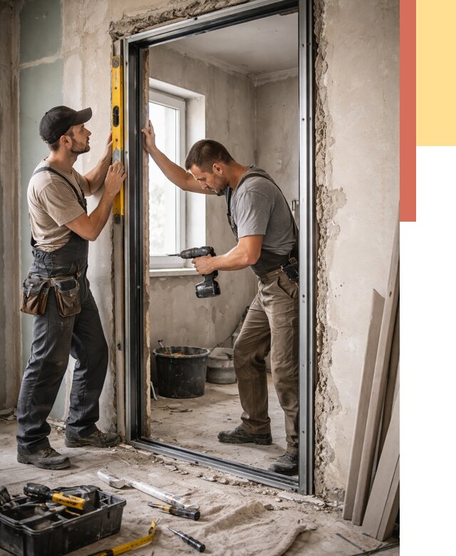 Закладка дверного проема в Реутове от 3642 руб. — быстро и недорого | ОТДЕЛОЧНИК-Ртв