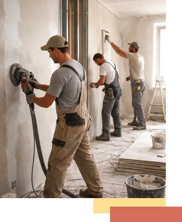 Профессиональная отделка стен в Реутове качественно и в срок