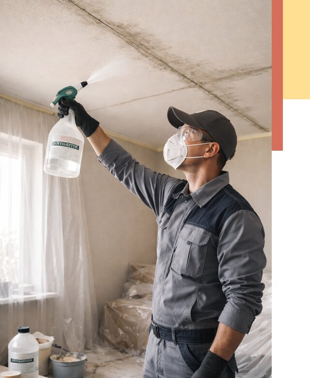 Антисептическая обработка потолка в Реутове от 2602 руб. | ОТДЕЛОЧНИК-Ртв