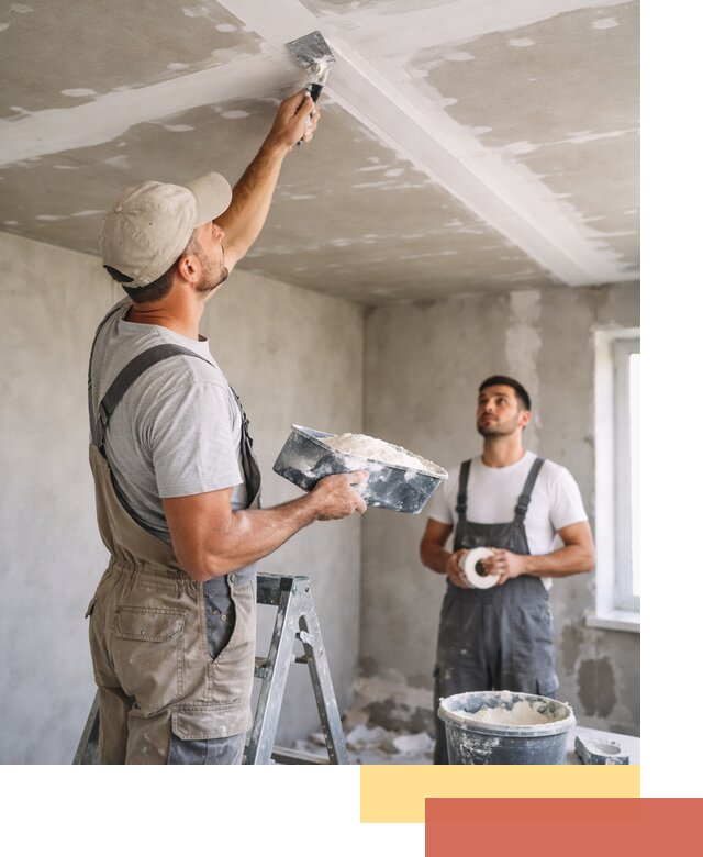 Обработка швов потолка ГКЛ в Реутове: качественная заделка и шпатлевка