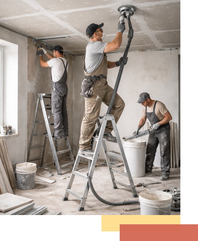 Ремонт потолка из гипсокартона в Реутове: быстрый и качественный монтаж