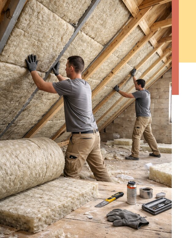 Утепление потолка минватой в Реутове от 1509 руб. — быстро и недорого | ОТДЕЛОЧНИК-Ртв