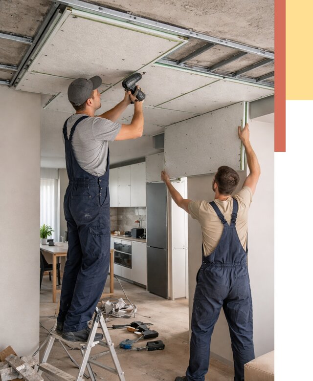 Шумоизоляция потолка панелями зипс в Реутове от 1925 руб. под ключ | ОТДЕЛОЧНИК-Ртв